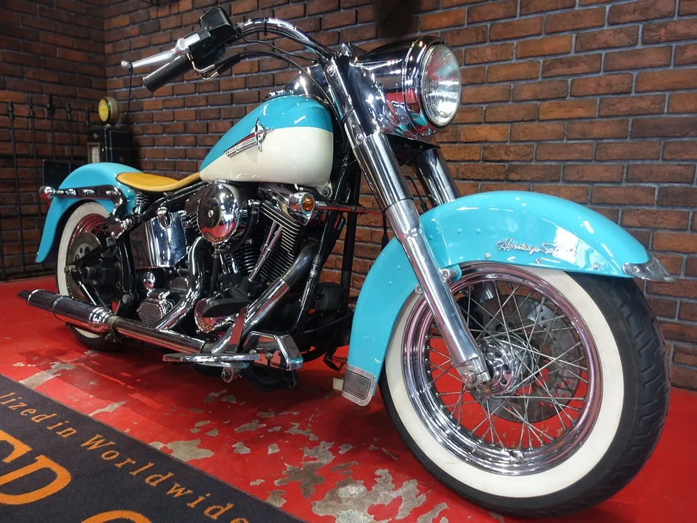 Harley-Davidson FLSTF 1998, фото 4