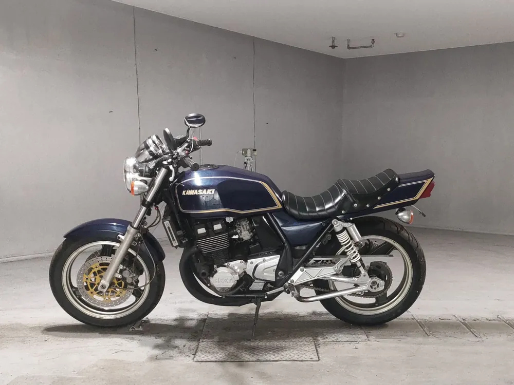 Kawasaki ZRX400-II 1994, синий, фото 2