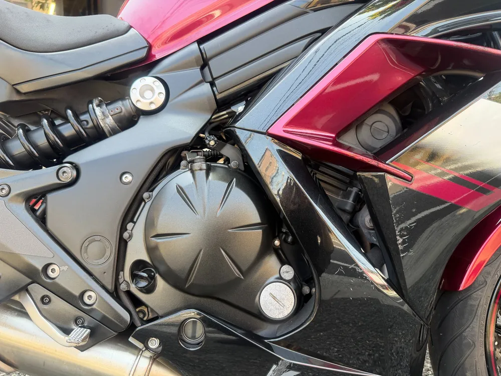 Kawasaki Ninja 400 2016, чёрный, w red, фото 17