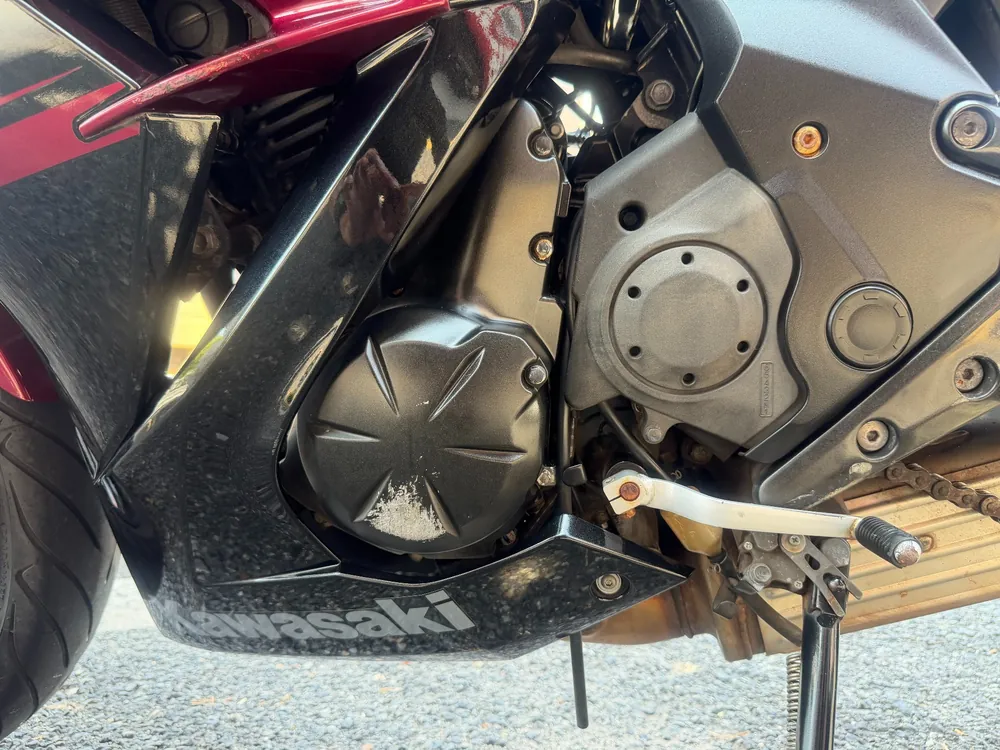 Kawasaki Ninja 400 2016, чёрный, w red, фото 18