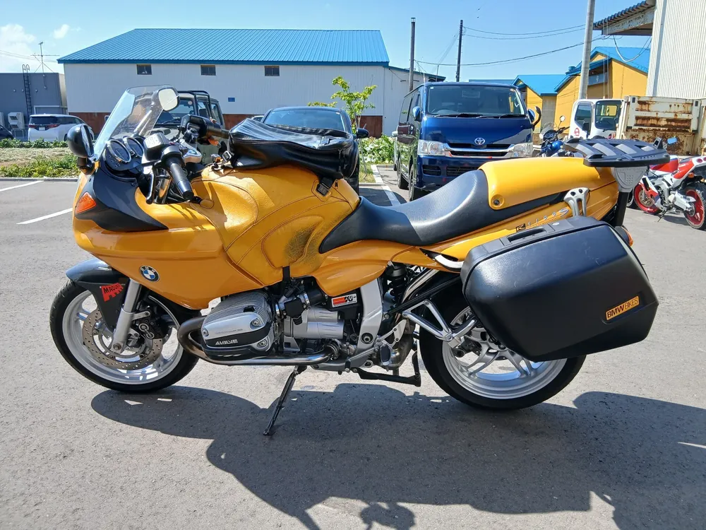BMW R1100GS 1998, жёлтый, фото 2