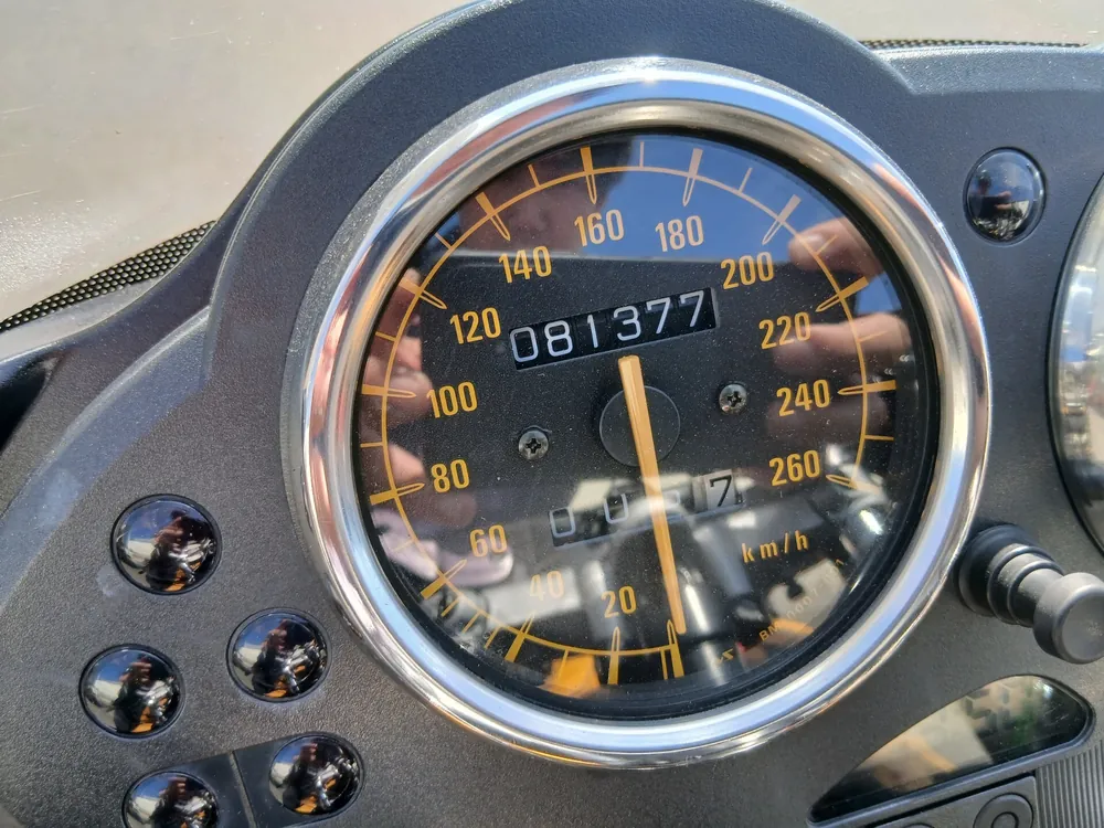 BMW R1100GS 1998, жёлтый, фото 3