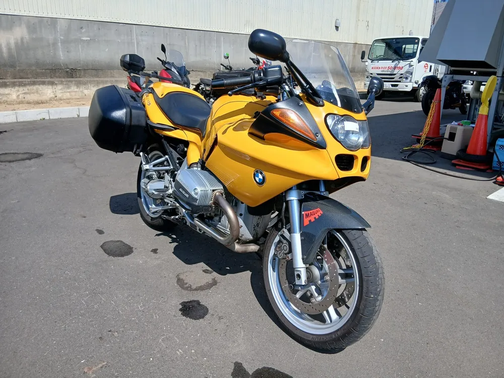 BMW R1100GS 1998, жёлтый, фото 4
