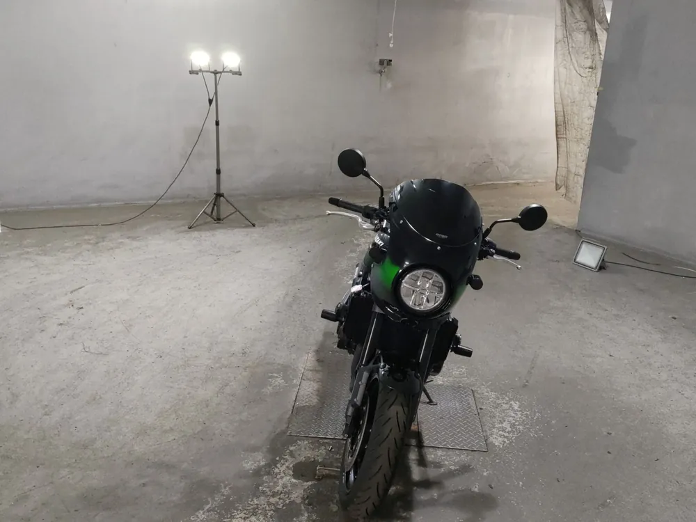 Kawasaki Z900RS 2025, black / green, фото 3