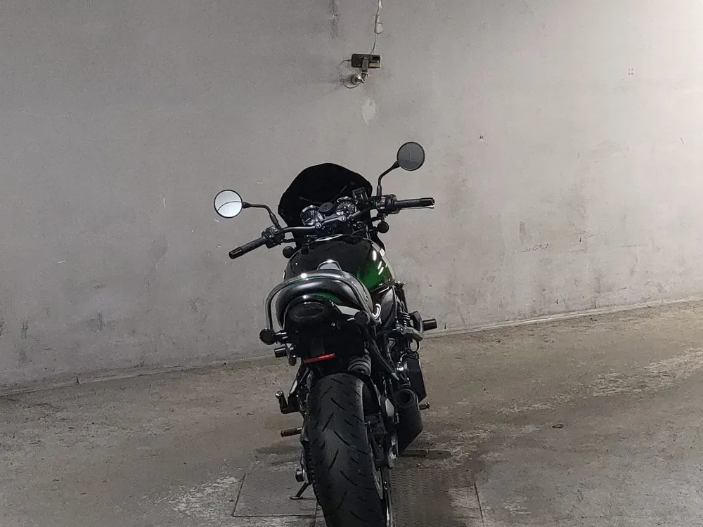 Kawasaki Z900RS 2025, black / green, фото 4