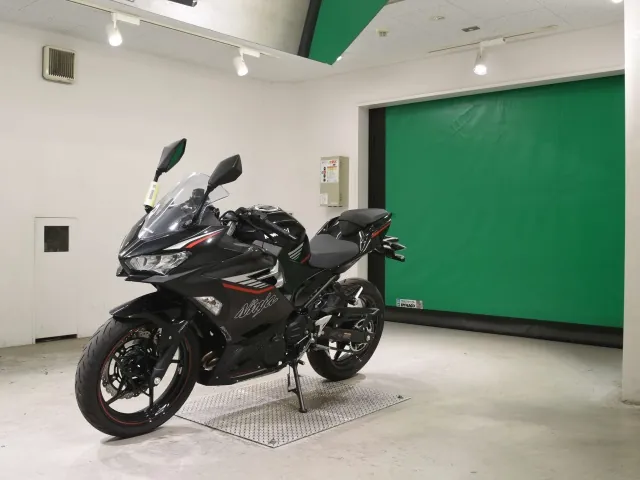 Kawasaki Z400 2025, чёрный, фото 4