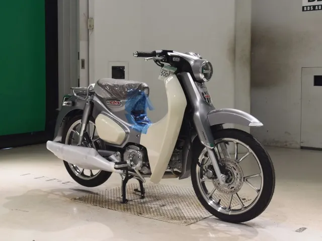 Honda C125-2, серебристый, фото 3