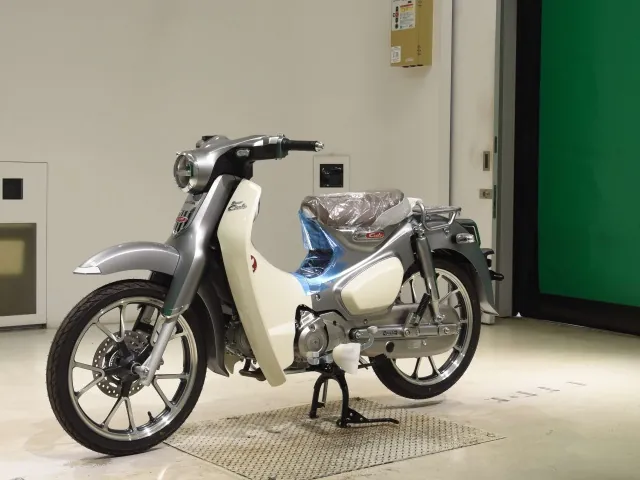 Honda C125-2, серебристый, фото 4
