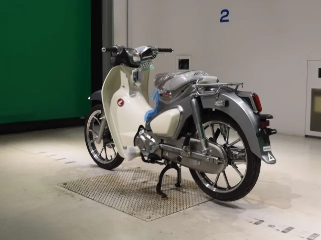 Honda C125-2, серебристый, фото 6