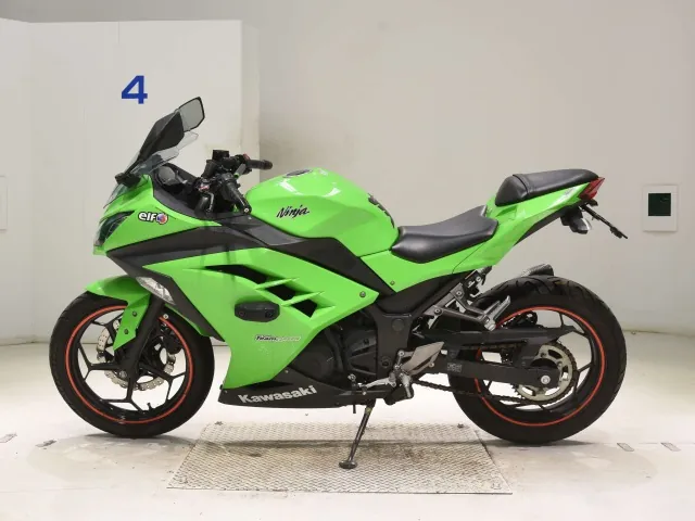 Kawasaki Ninja 250, зелёный, фото 2