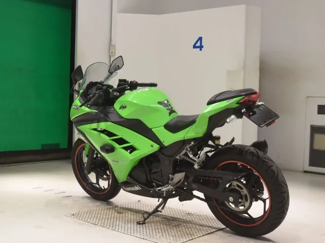 Kawasaki Ninja 250, зелёный, фото 6