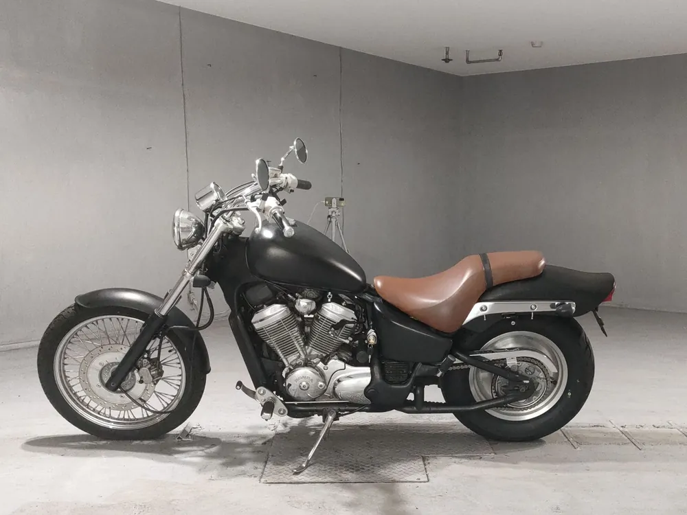 Honda Steed 400 1998, чёрный, фото 2