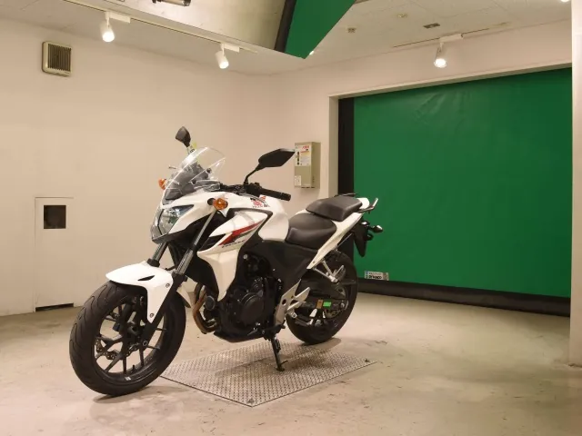 Honda CB400X ABS 2014, белый, фото 4