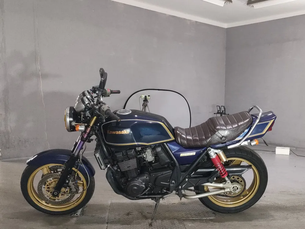 Kawasaki ZRX400-II 2002, синий, фото 2