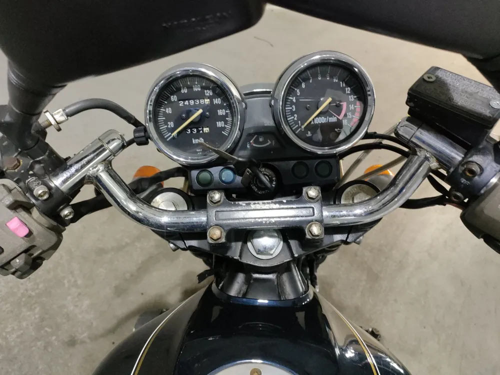 Kawasaki ZRX400-II 2002, синий, фото 5