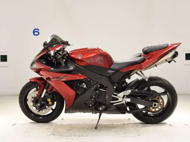 Yamaha YZF-R1 2005, бордовый, фото 2