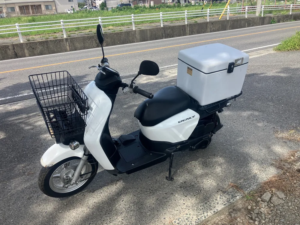 Honda Benly110, белый, фото 4