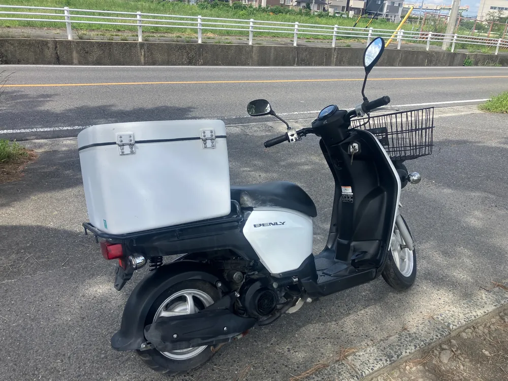 Honda Benly110, белый, фото 5