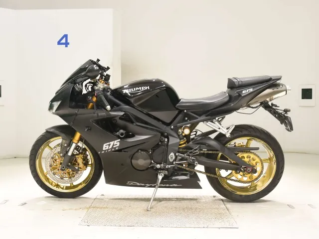 Triumph Daytona 675 2008, чёрный, фото 2