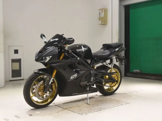 Triumph Daytona 675 2008, чёрный, фото 4