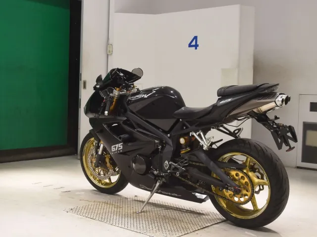 Triumph Daytona 675 2008, чёрный, фото 6