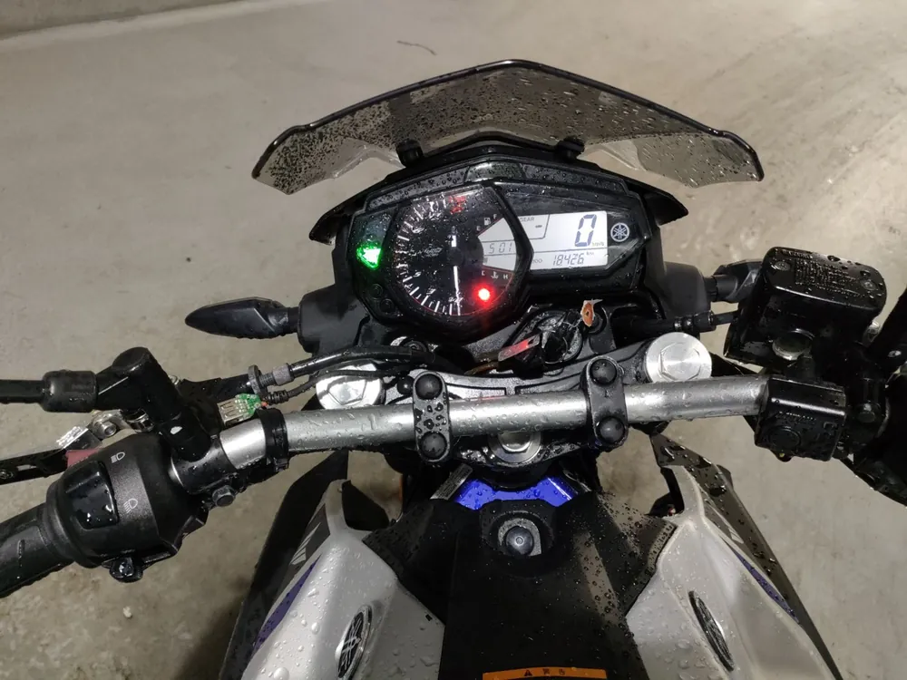 Yamaha MT-03 2016, серебристый, фото 5