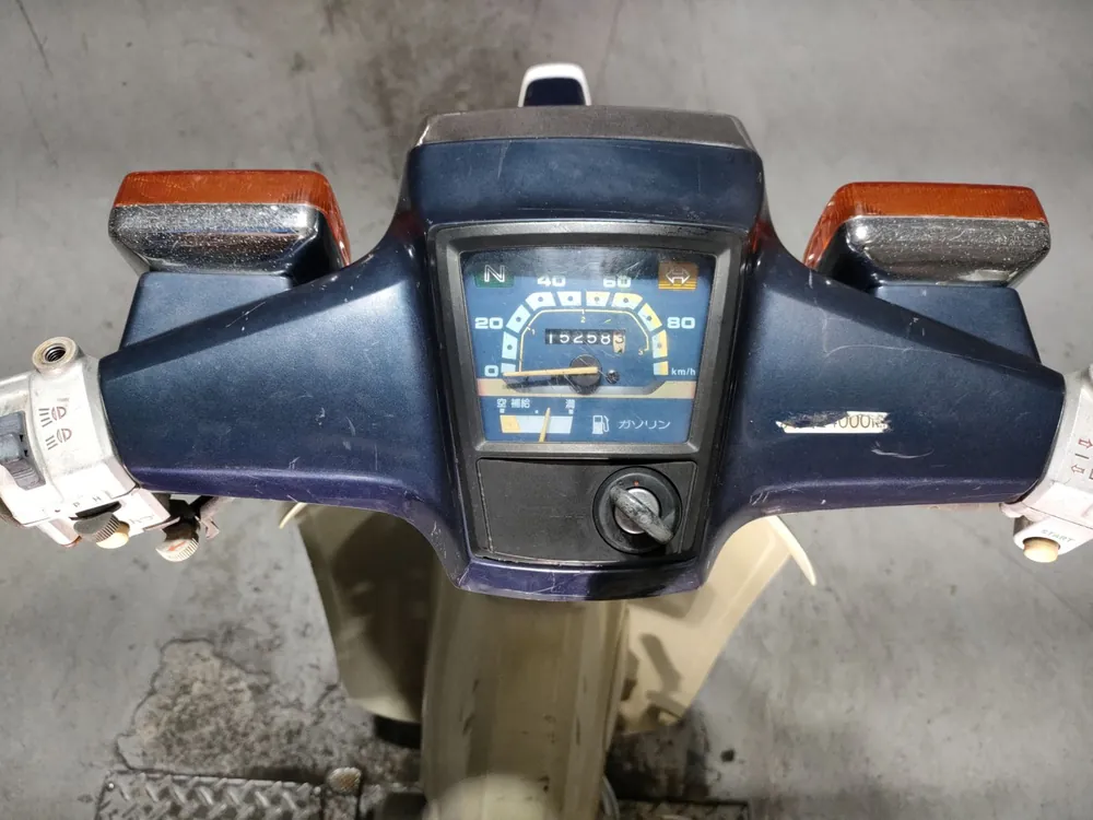 Honda Super Cub, синий, фото 5