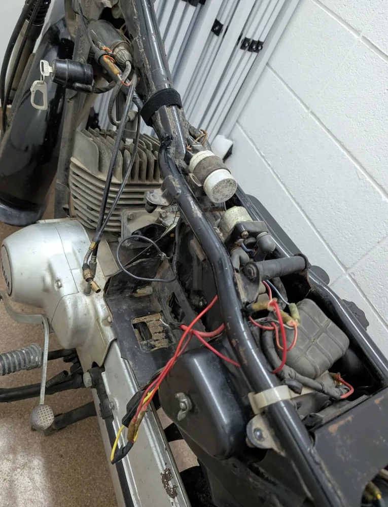 Yamaha YB125E-II 1976, фото 7