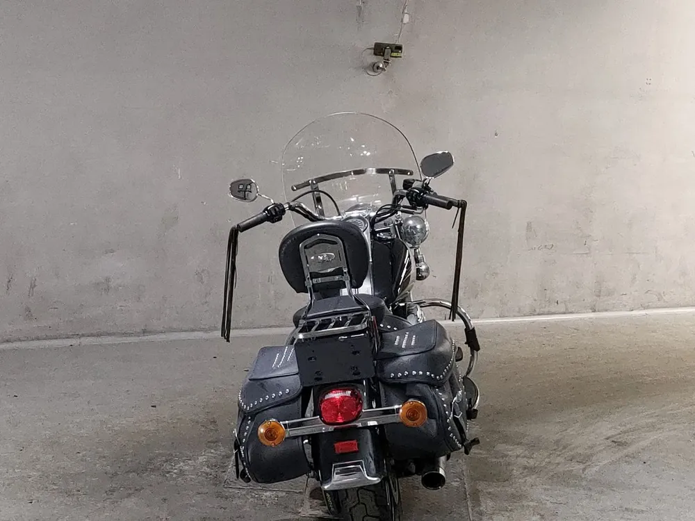 Harley-Davidson Heritage Softail Classic 2008, чёрный, фото 4
