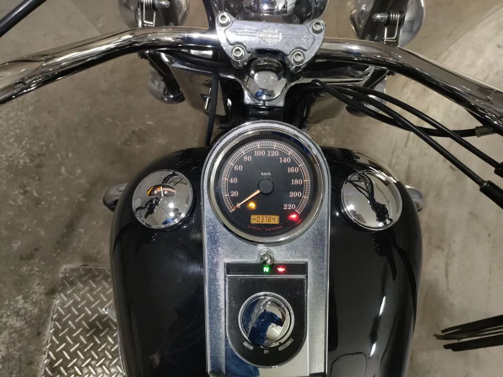Harley-Davidson Heritage Softail Classic 2008, чёрный, фото 5
