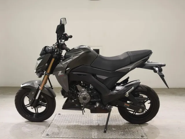 Kawasaki Z125 PRO, gunmetal, фото 2