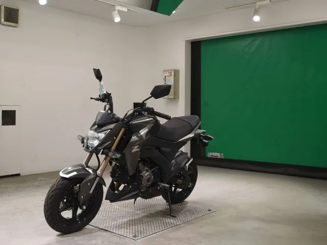 Kawasaki Z125 PRO, gunmetal, фото 4