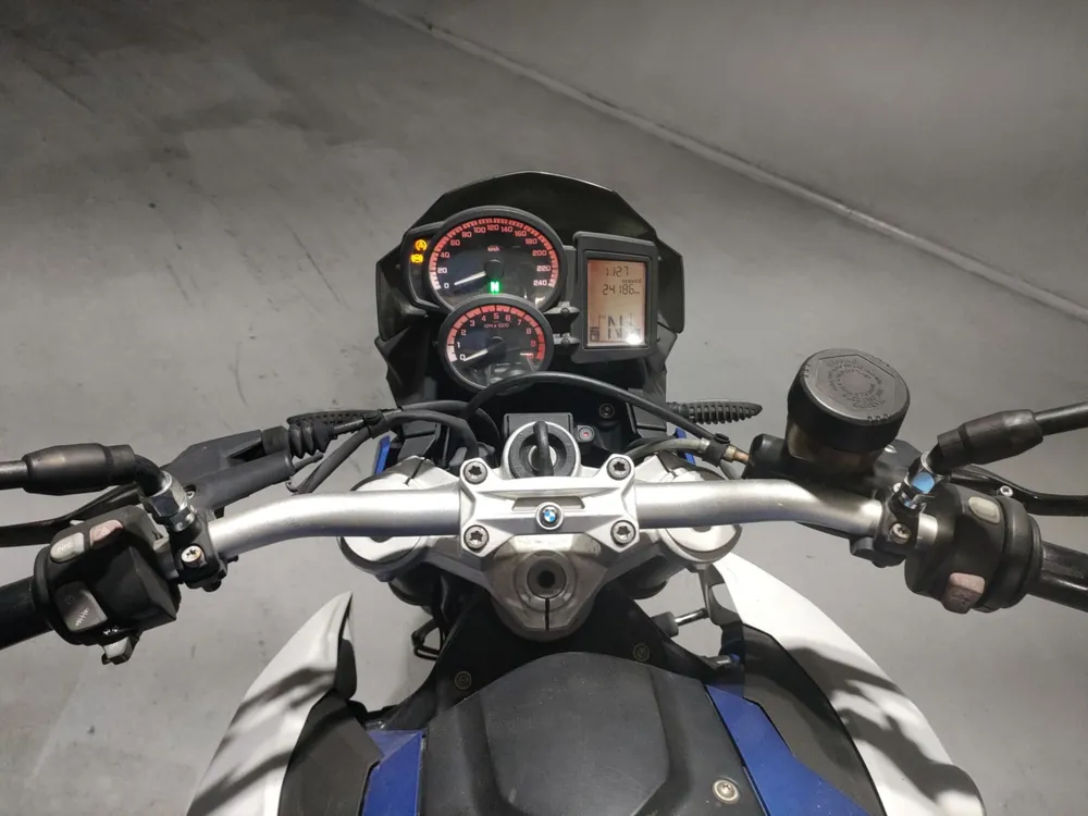 BMW F800R 2015, синий, фото 5