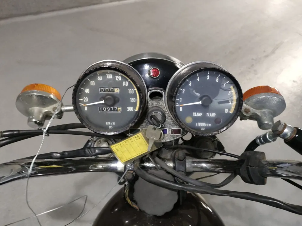 Kawasaki W3 1973, light brown, фото 5