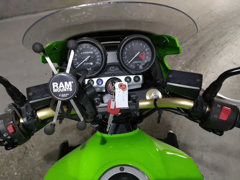 Kawasaki ZRX1200R 2007, зелёный, фото 5