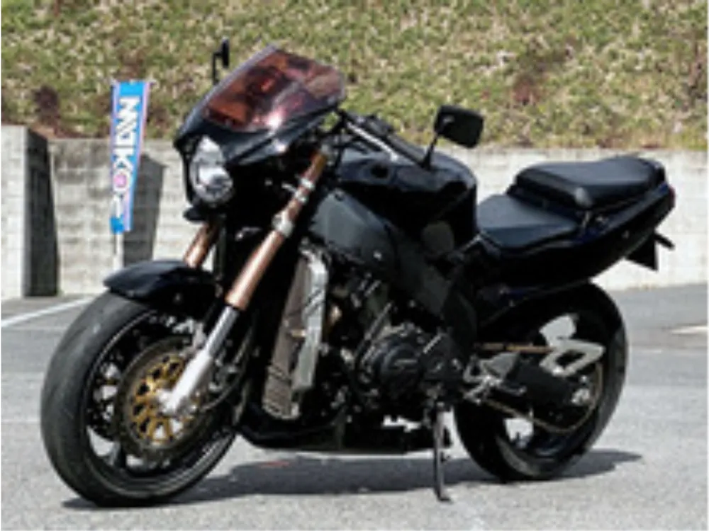 Kawasaki ZXR400 2000, чёрный, фото 2