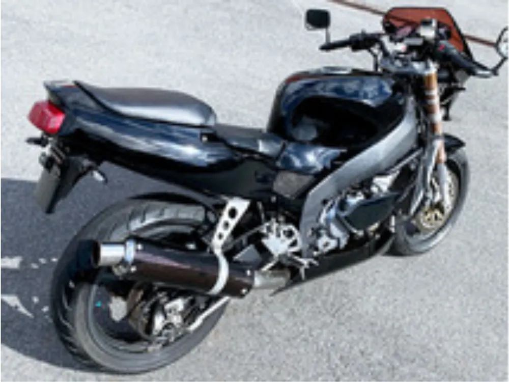 Kawasaki ZXR400 2000, чёрный, фото 3