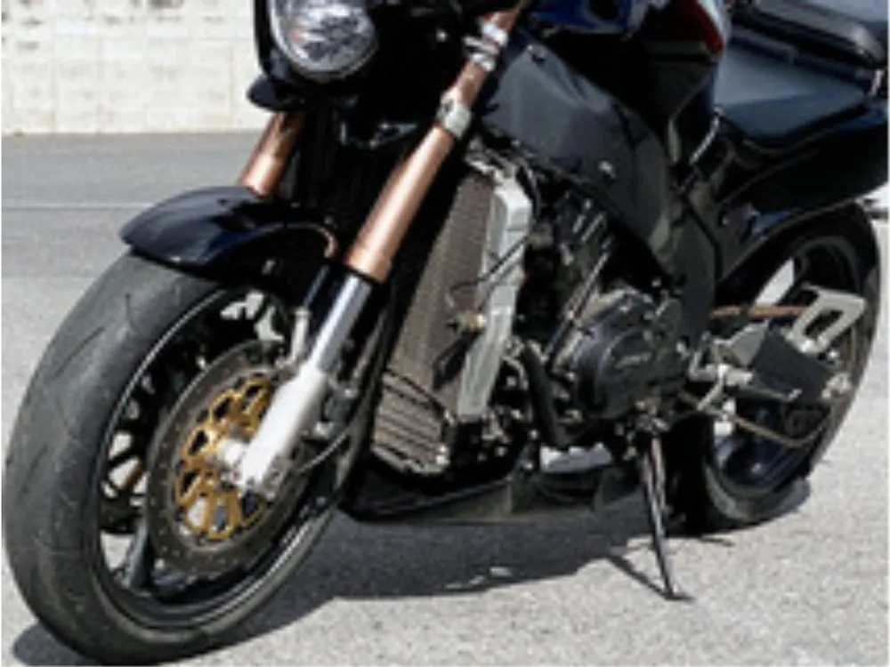 Kawasaki ZXR400 2000, чёрный, фото 10