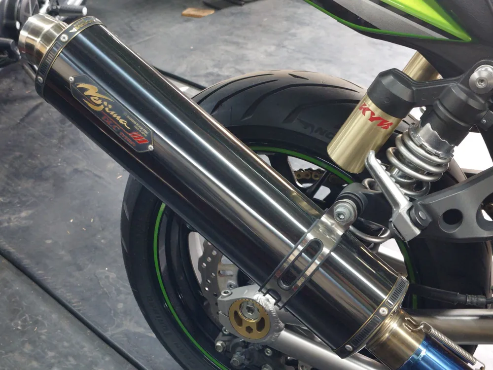 Kawasaki ZRX1200DAEG 2011, green / black, фото 11