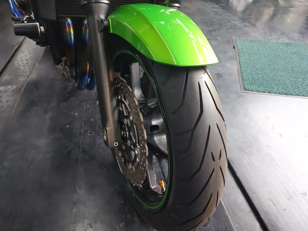Kawasaki ZRX1200DAEG 2011, green / black, фото 15