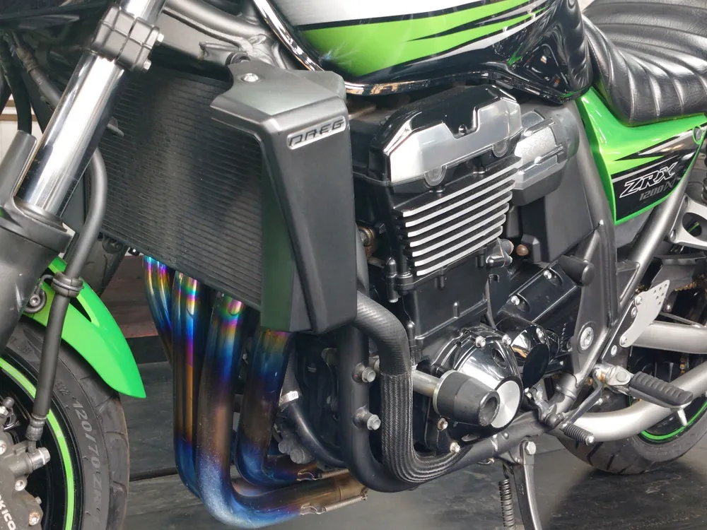 Kawasaki ZRX1200DAEG 2011, green / black, фото 17