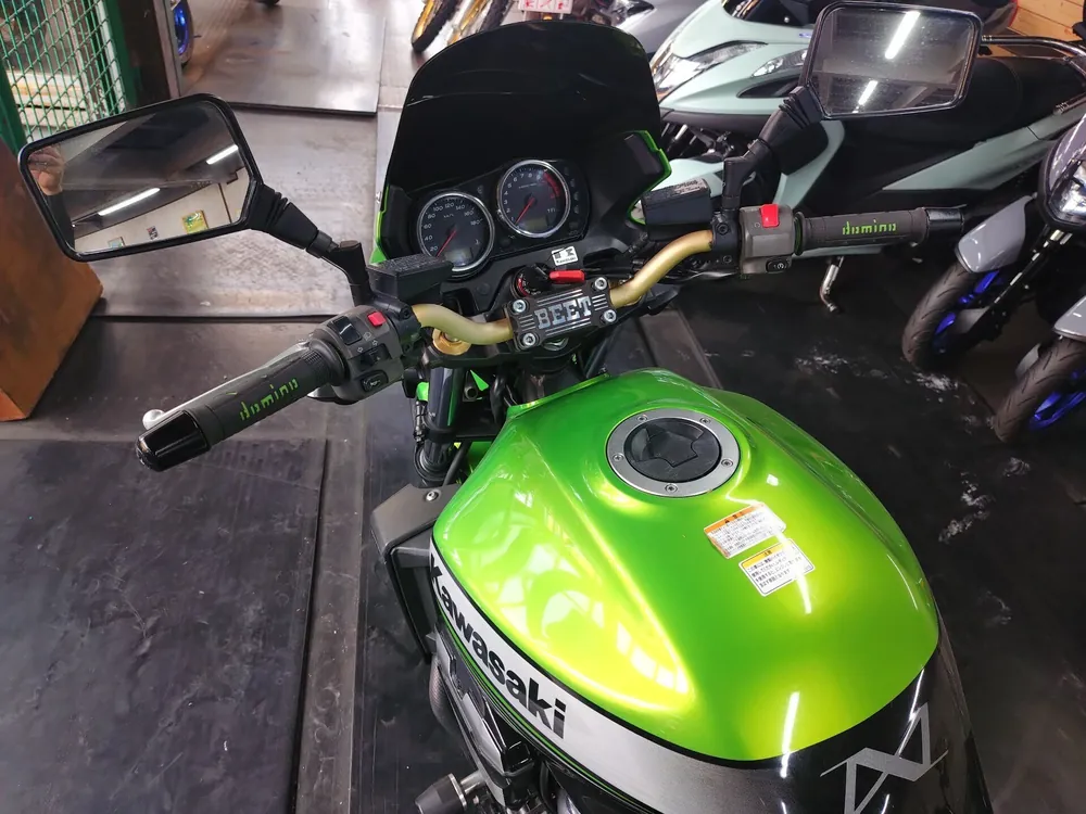 Kawasaki ZRX1200DAEG 2011, green / black, фото 5