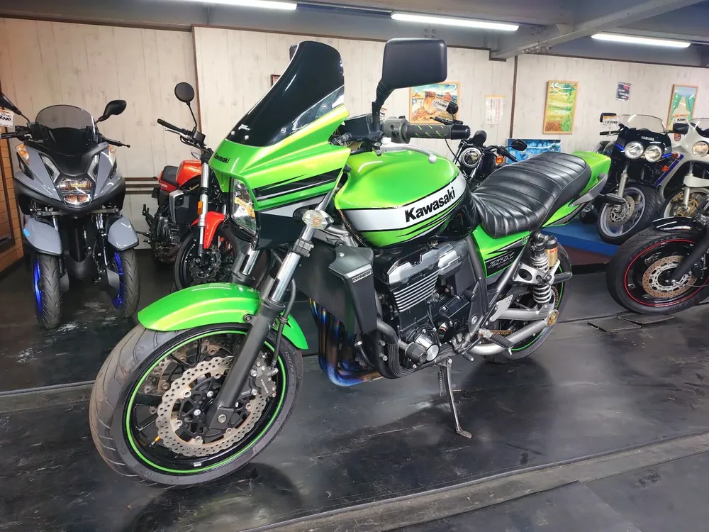 Kawasaki ZRX1200DAEG 2011, green / black, фото 6