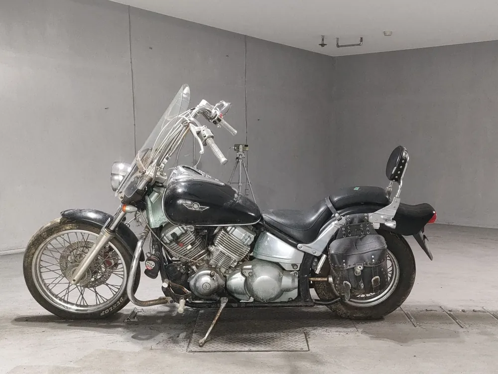 Yamaha Drag Star 400 Classic, чёрный, фото 2