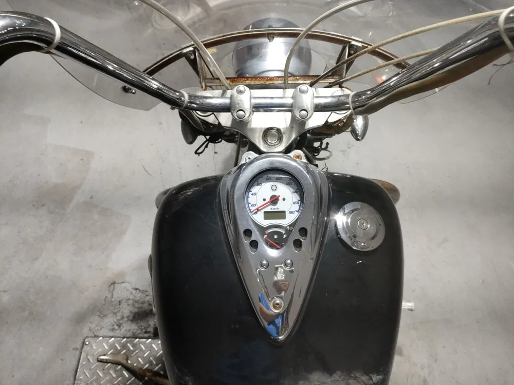 Yamaha Drag Star 400 Classic, чёрный, фото 5