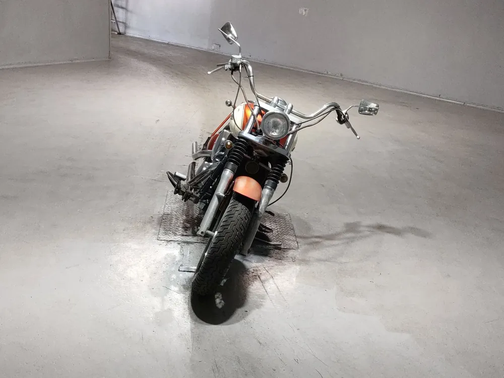Kawasaki Vulcan 400 Classic 1995, orange / beige, фото 3