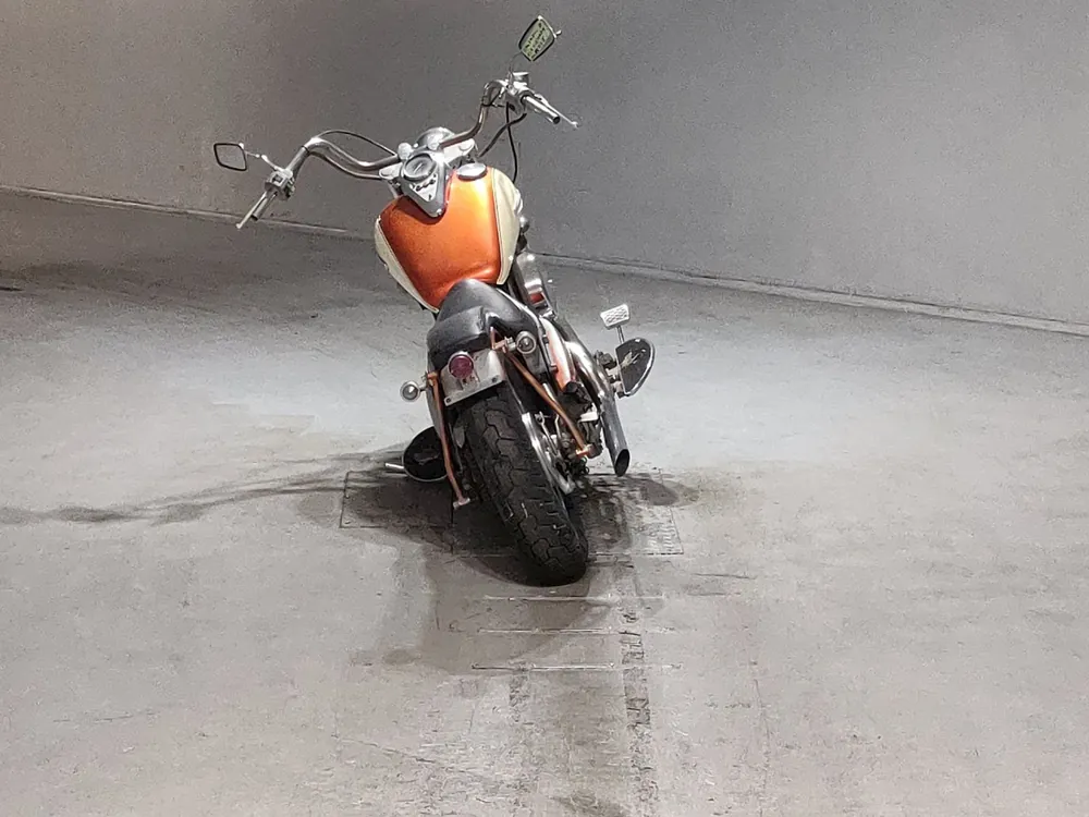 Kawasaki Vulcan 400 Classic 1995, orange / beige, фото 4