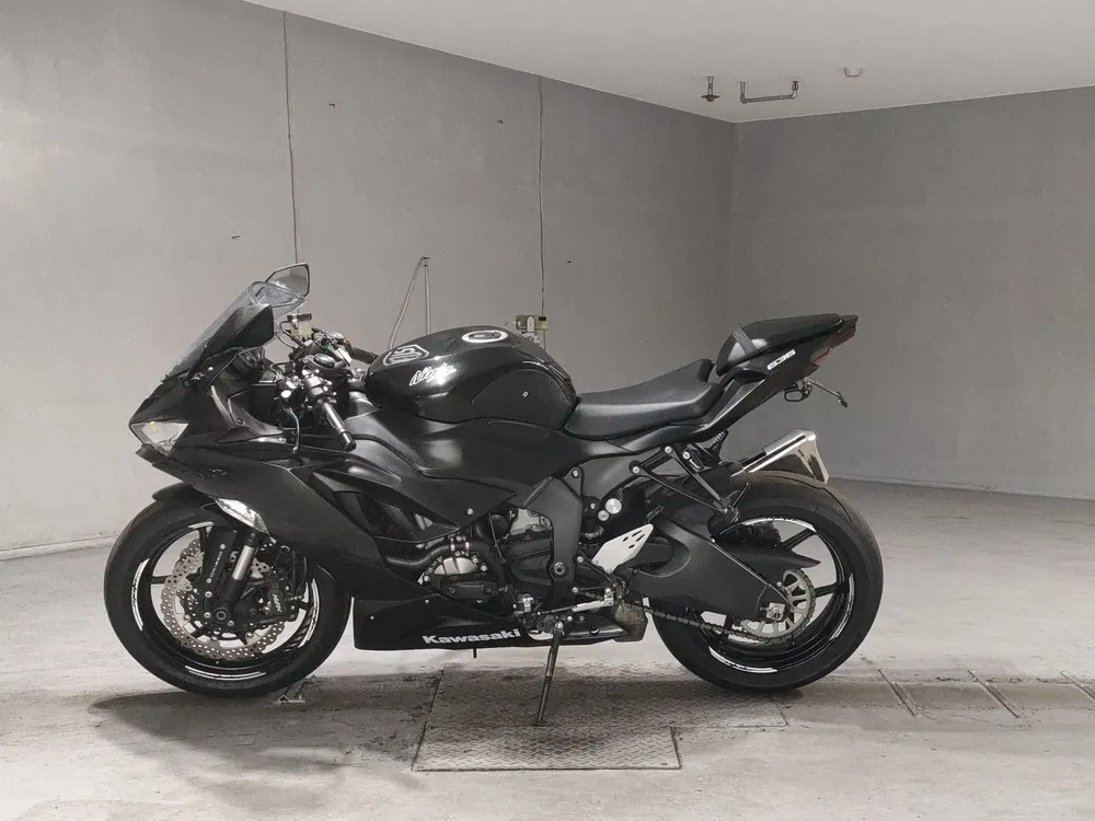 Kawasaki Zx-6Ra 2020, чёрный, фото 2