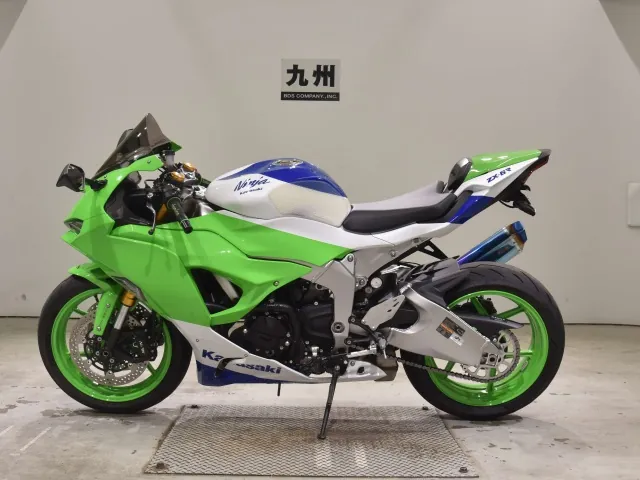 Kawasaki Zx-6Ra 2025, white | green, фото 2