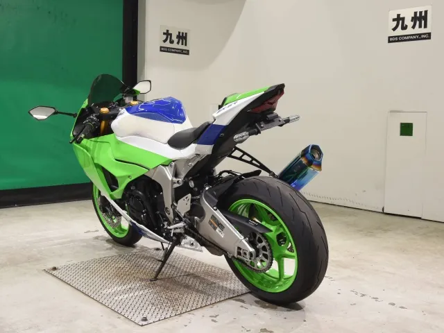 Kawasaki Zx-6Ra 2025, white | green, фото 6